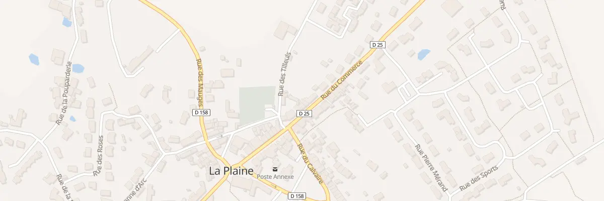 Plan du 26 Rue du Commerce à La Plaine