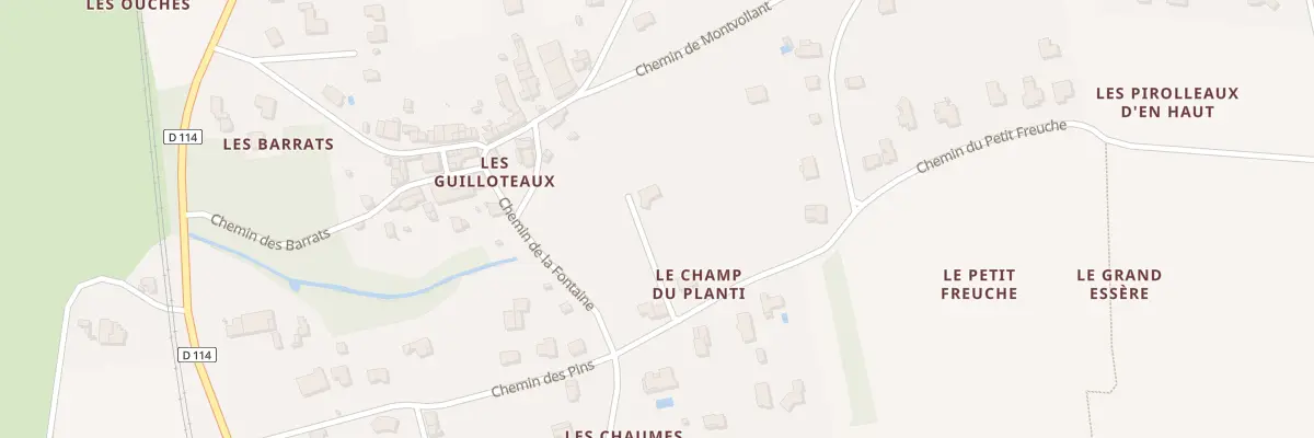 Plan du 35B Che des Pins à Bussac-sur-Charente