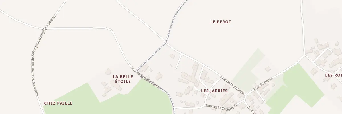 Plan du 25 Rue de la Brulerie à Nachamps