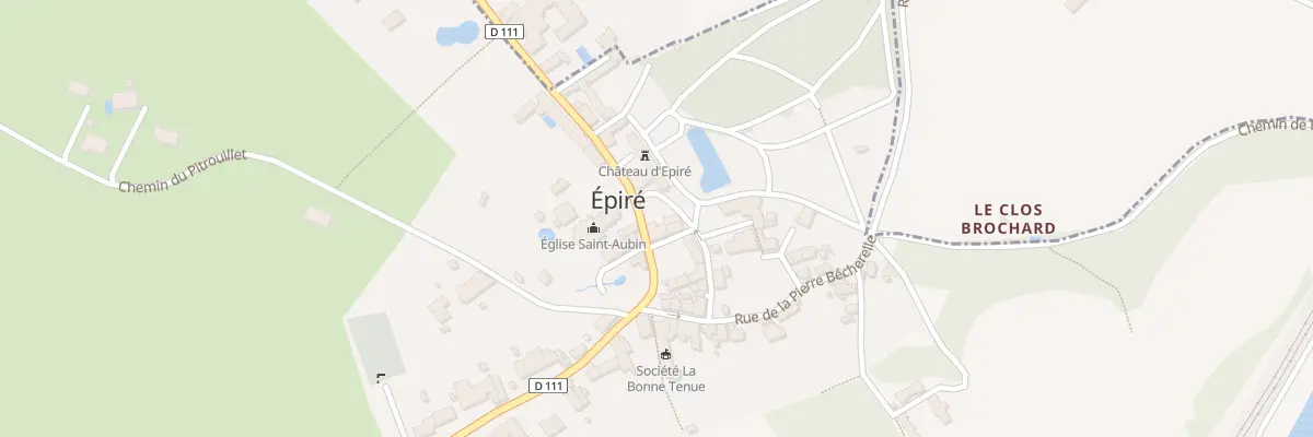 Plan du 6 Rue Thierry Sandre à Savennières
