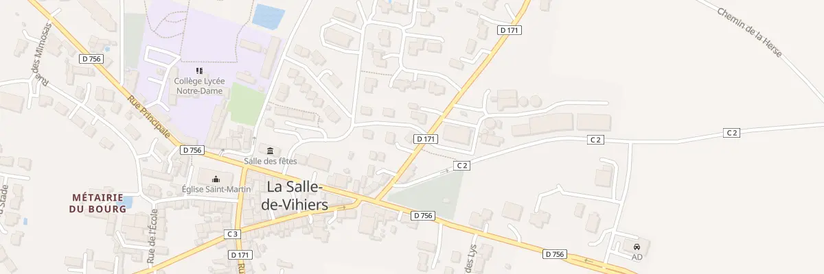 Plan du 5 Rue d’Anjou de la Salle à Chemillé-en-Anjou