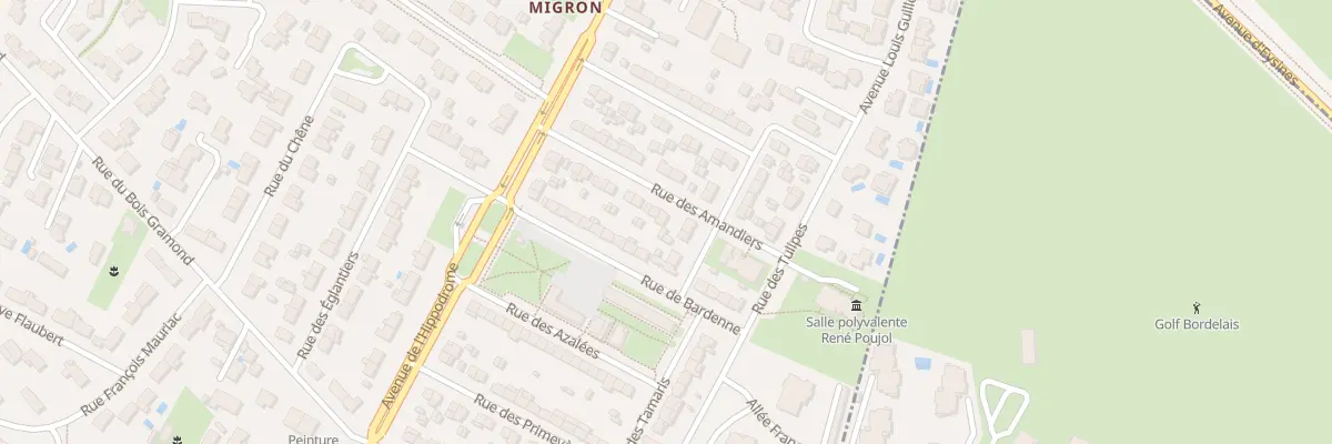 Plan du 18 Rue des Amandiers à Eysines