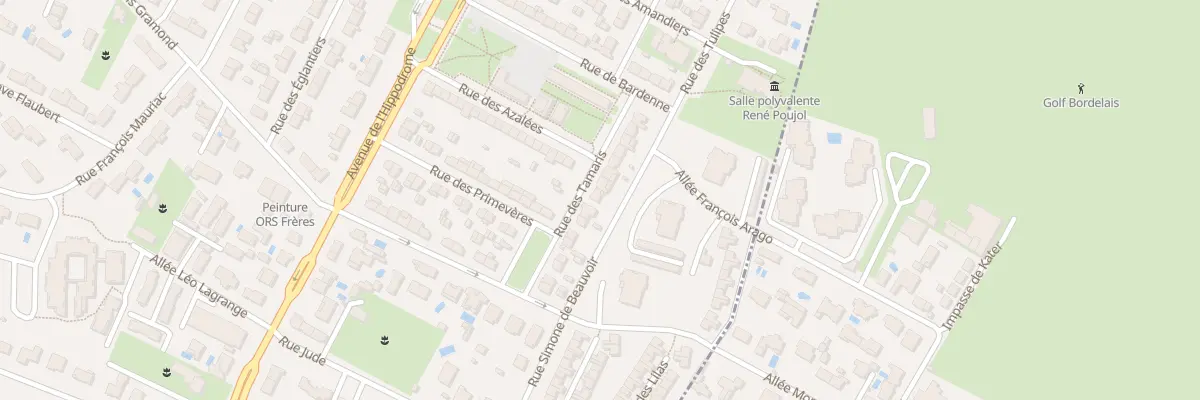 Plan du 15 Rue des Tamaris à Eysines