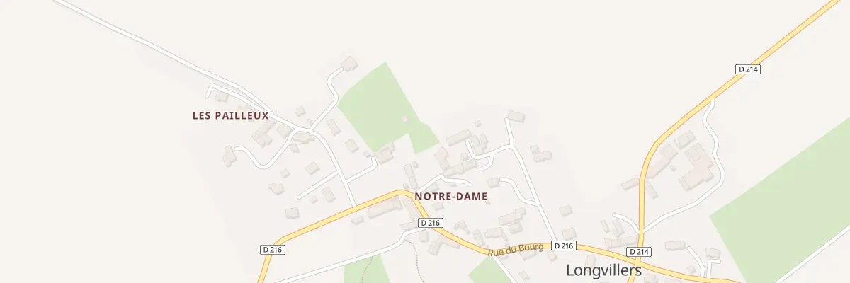 Plan du 5133 Notre Dame à Longvillers