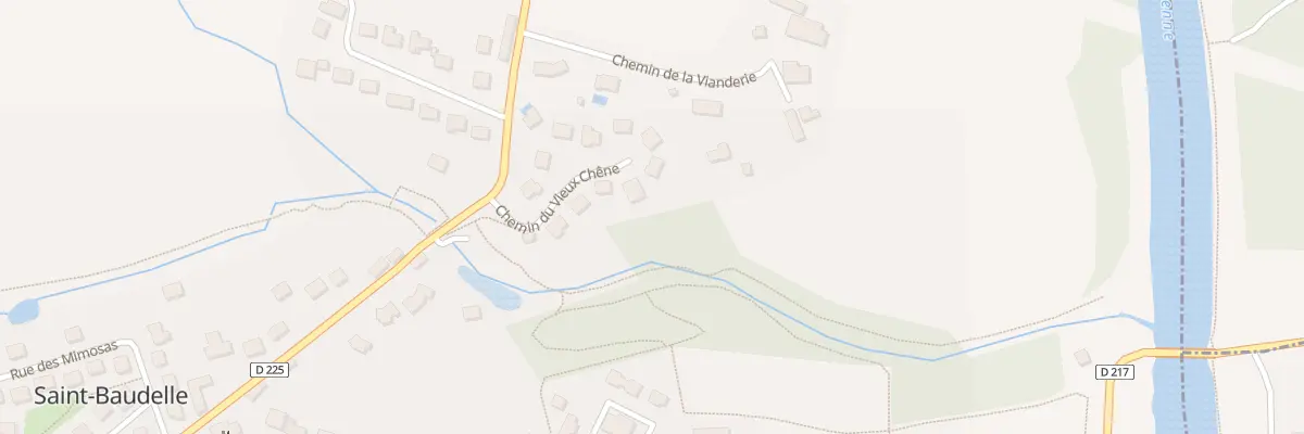 Plan du 10 Che du Vieux Chene à Saint-Baudelle