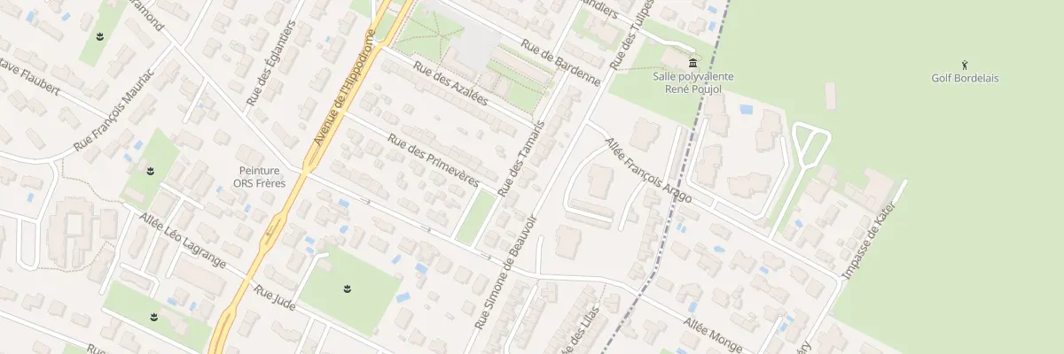 Plan du 17 Rue des Tamaris à Eysines