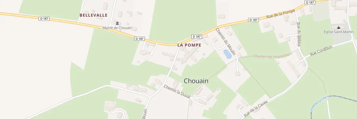 Plan du 5016 Le Puits à Chouain