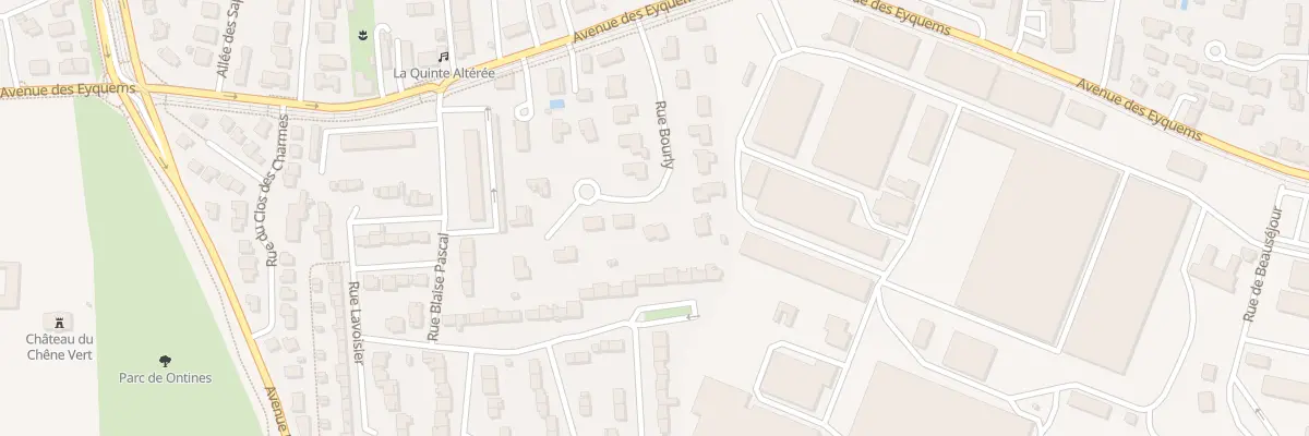 Plan du 16 Rue Bourly à Mérignac