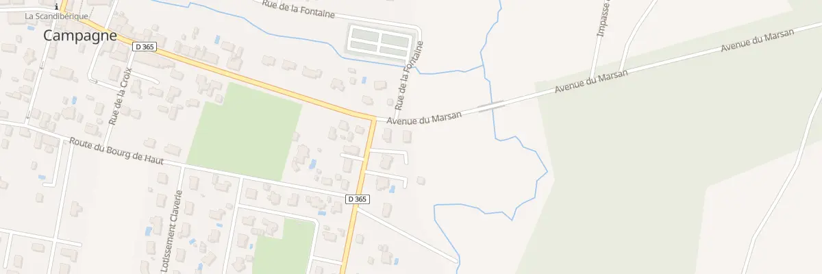 Plan du 33 Rte d’Aurice à Campagne