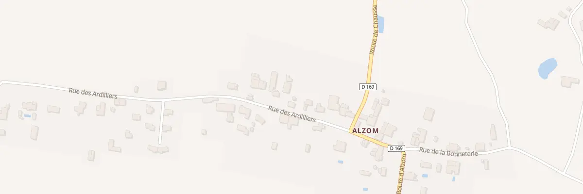 Plan du 22 Rue des Ardilliers au Bourdet