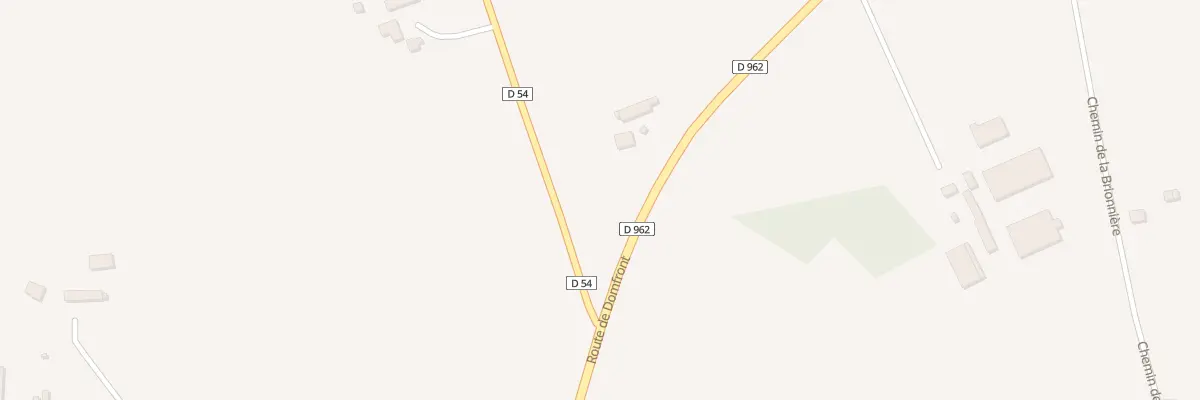 Plan du 2 Rte de Domfront à Saint-Bômer-les-Forges
