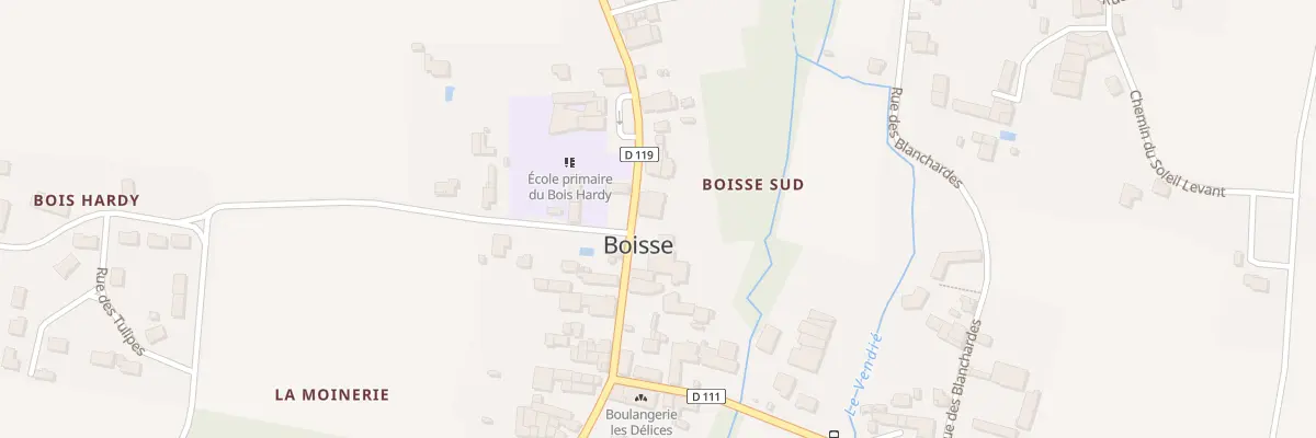 Plan du 10 Rte de Mauzé à Marsais