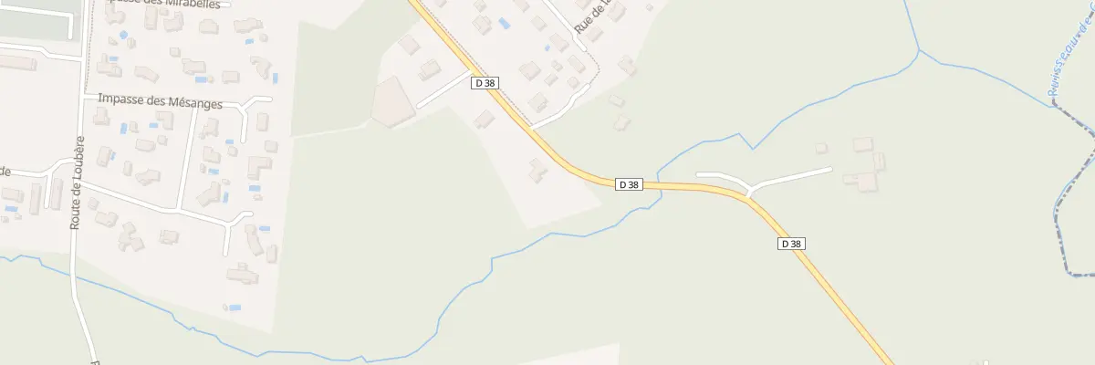 Plan du 1696 Rte de Mont de Marsan à Saint-Martin-d’Oney