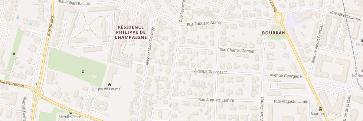 Plan du 21 Rue Robert Ballion à Mérignac