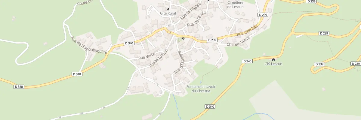 Plan du 6 Rue d’Espagne à Lescun