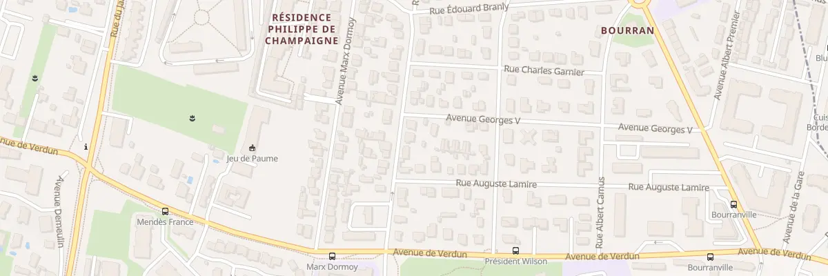 Plan du 13 Rue Robert Ballion à Mérignac