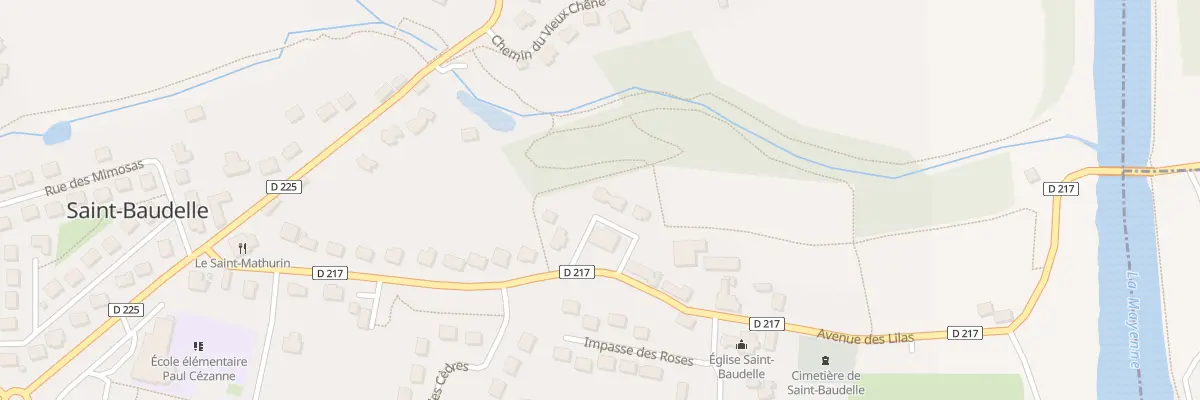 Plan du 4 Pl de la Mairie à Saint-Baudelle