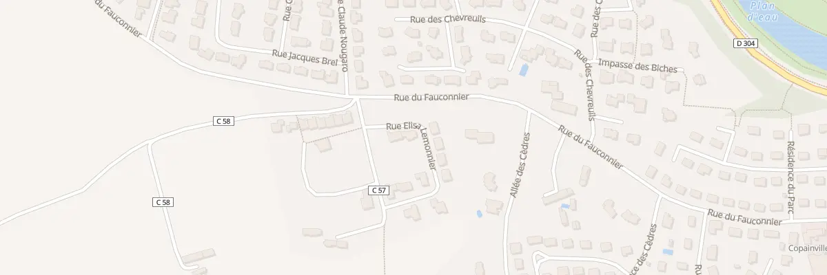 Plan du 6 Rue Elisa Lemonnier à Mayenne
