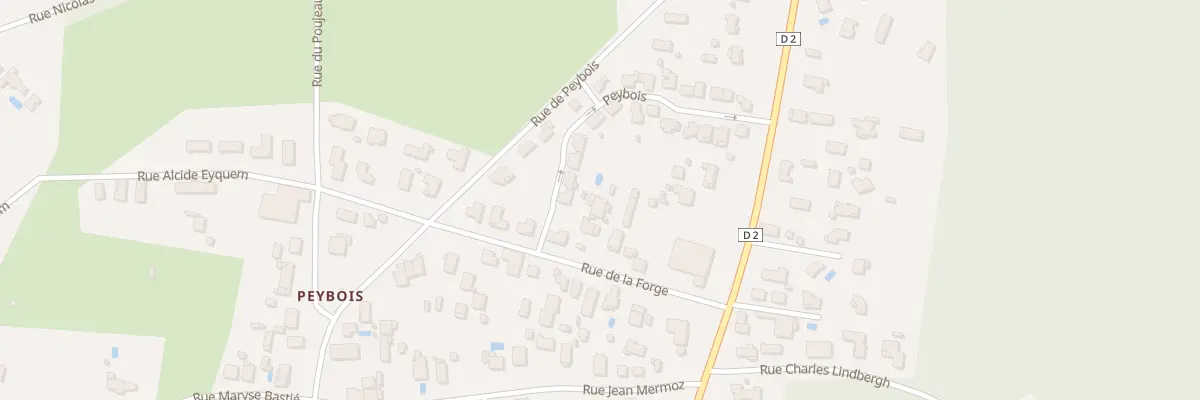 Plan du 13 Rue de la Forge à Blanquefort