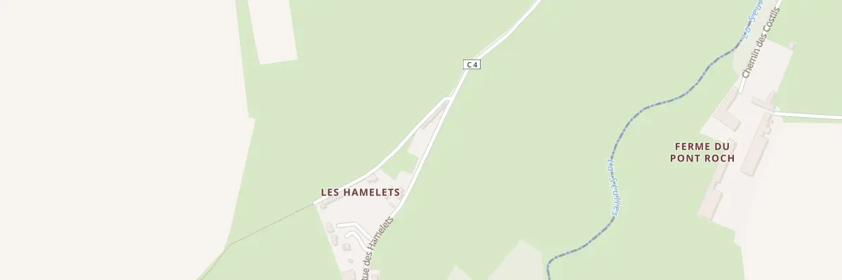 Plan du 5028 Les Hamelets à Bucéels
