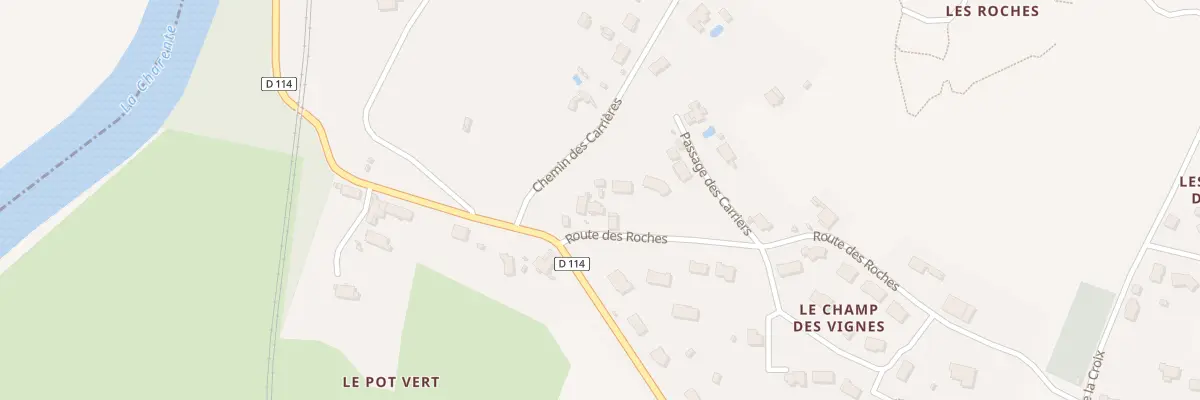 Plan du 42 Rte des Roches à Saint-Vaize