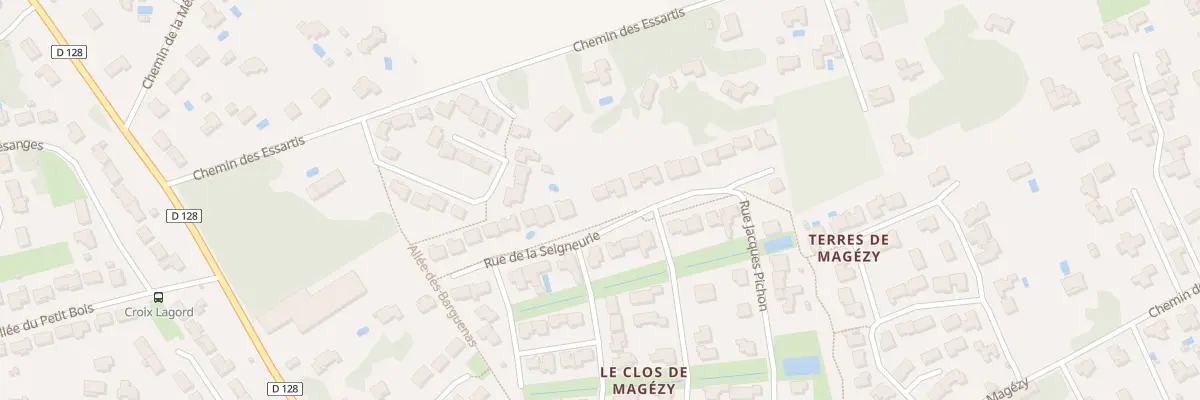 Plan du 25 Rue de la Seigneurie à Saintes