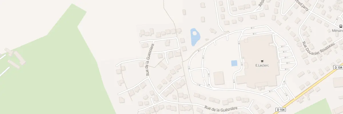 Plan du 8 Rue Paul Derouet à Mayenne