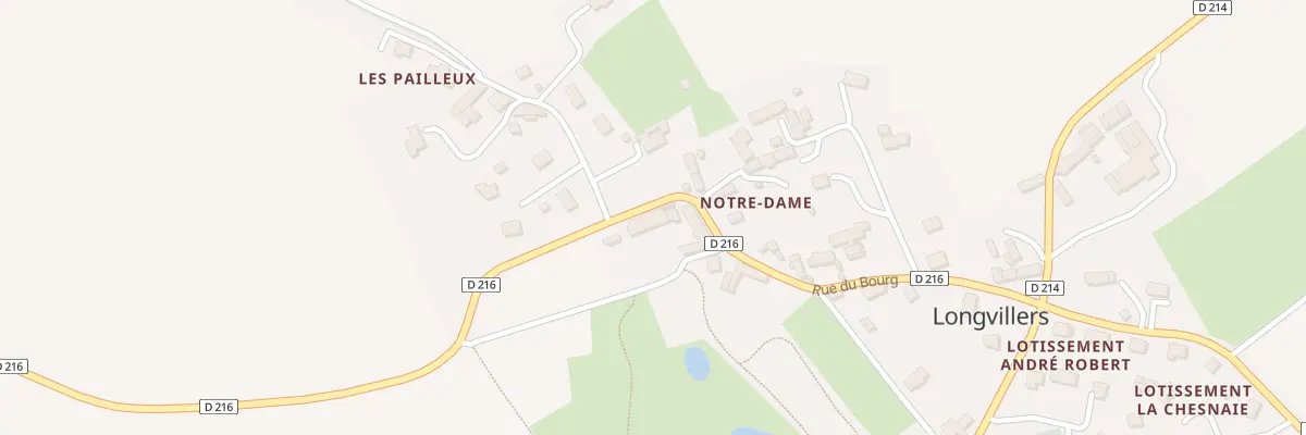 Plan du 5013 Notre Dame à Longvillers