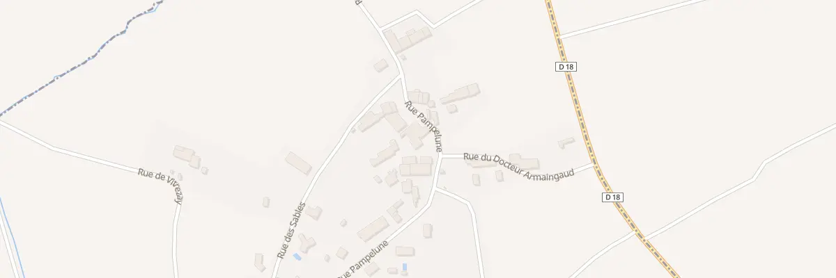 Plan du 25 Rue Pampelune à Saint-Ciers-sur-Gironde