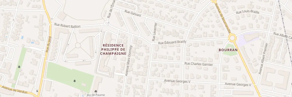 Plan du 36 Rue Robert Ballion à Mérignac