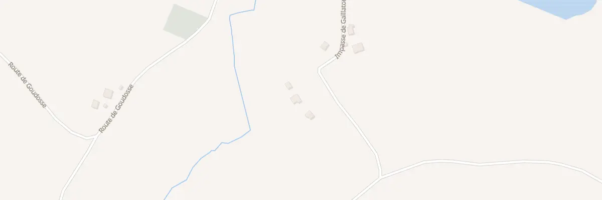 Plan du 24 Gaillaton à Cauna