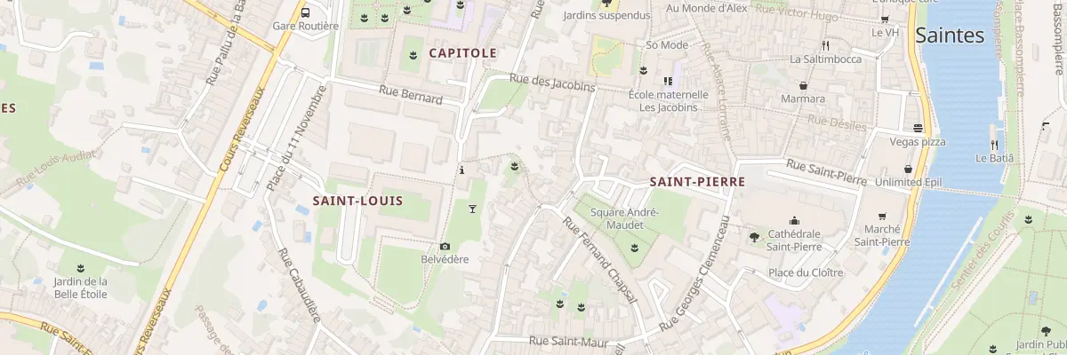 Plan du 4 Rle de l’Hospice à Saintes