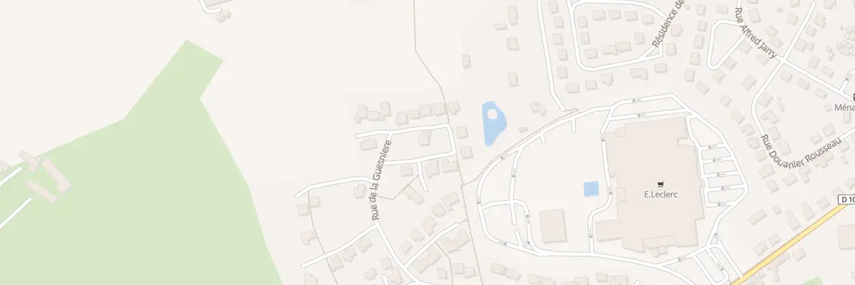 Plan du 3 Rue Paul Derouet à Mayenne