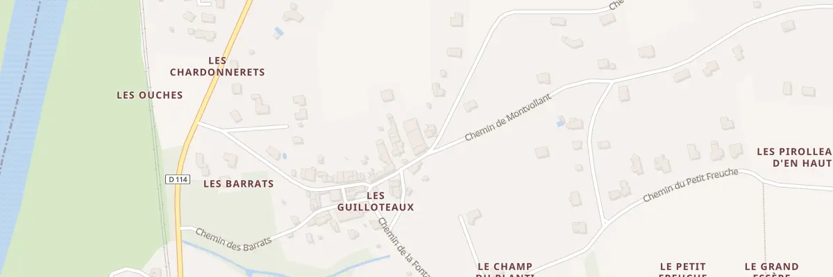 Plan du 33 Che des Guilloteaux à Bussac-sur-Charente