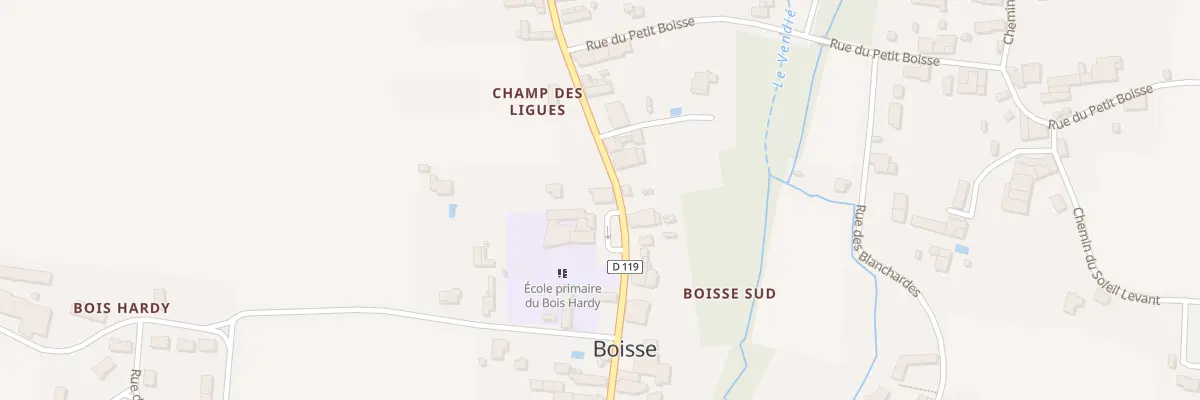 Plan du 27 Rte de Mauzé à Marsais