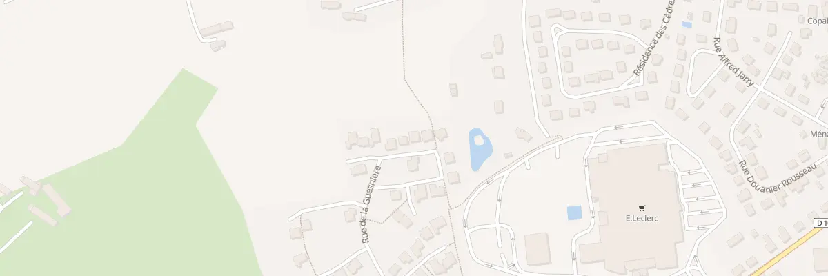 Plan du 20 Rue Paul Derouet à Mayenne