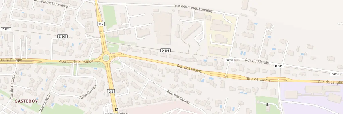 Plan du 38B Rue de Langlet à Eysines