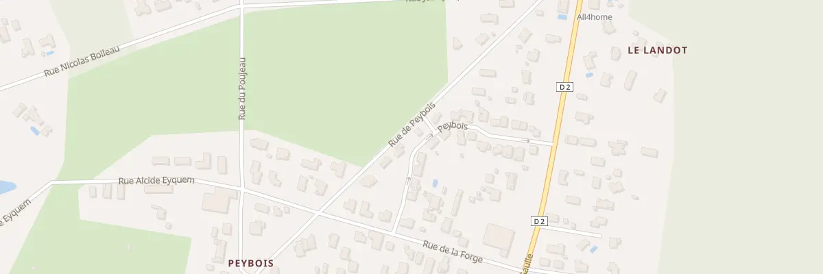 Plan du 19 Rue Maryse Hilsz à Blanquefort