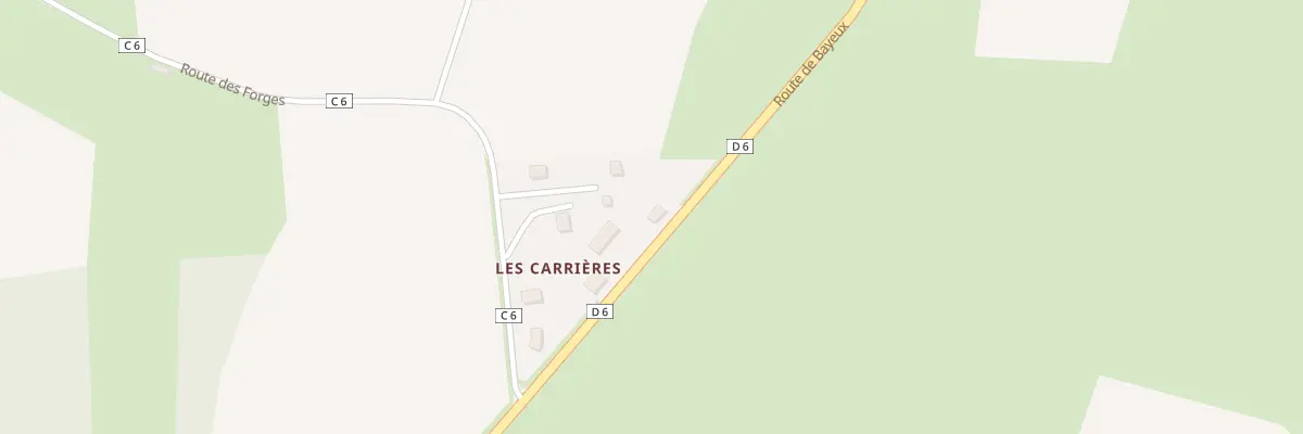 Plan du 5 Rte de Bayeux à Villy-Bocage