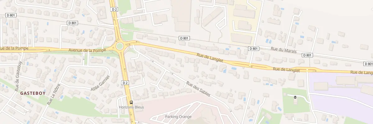 Plan du 83 Rue de Langlet à Eysines