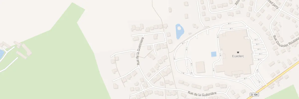 Plan du 6 Rue Paul Derouet à Mayenne