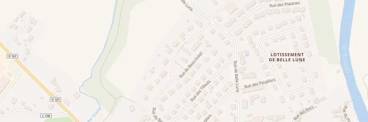 Plan du 47 Rue de Beau Soleil à Ambrières-les-Vallées