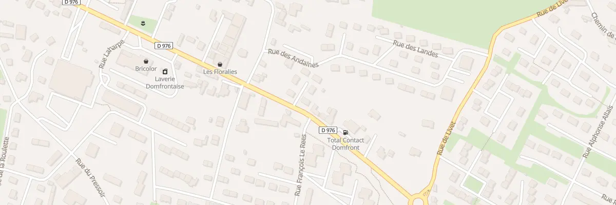 Plan du 103 Rue du Maréchal Foch à Domfront en Poiraie
