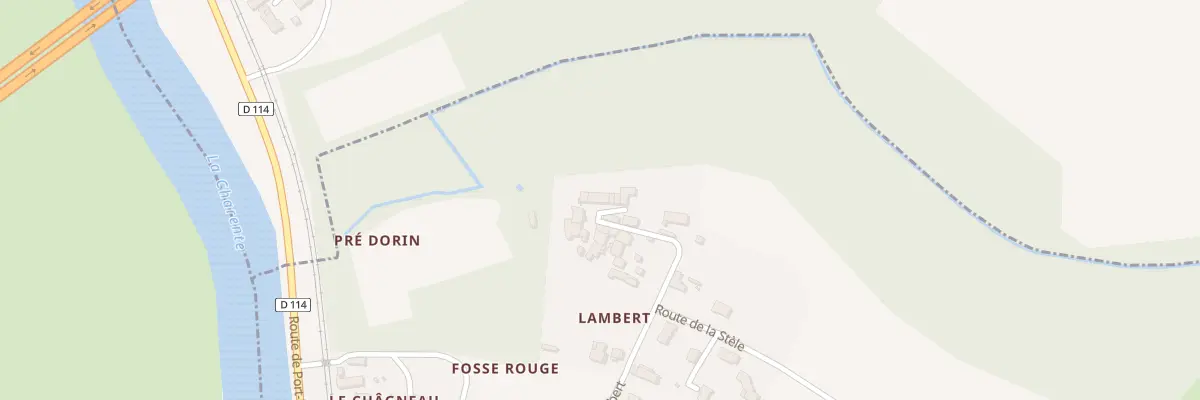 Plan du 28B Rte de Lambert à Saint-Vaize