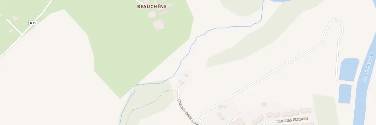 Plan du 1 Che Belle Lune à Ambrières-les-Vallées
