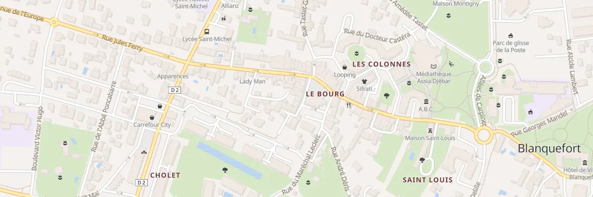 Plan du 11 Rue Eugène Tartas à Blanquefort