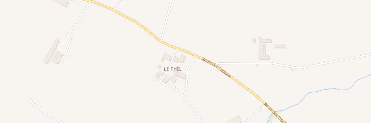 Plan du 351 Le Thil-Est à Cars
