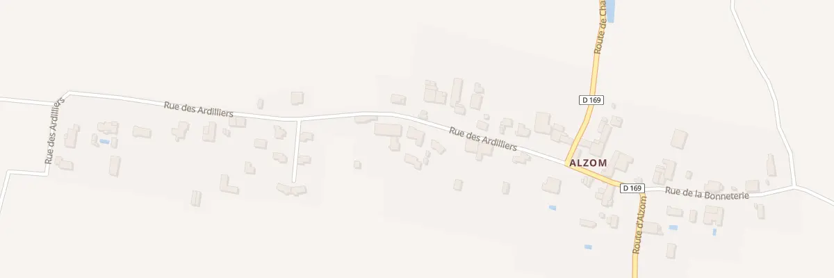 Plan du 25 Rue des Ardilliers au Bourdet