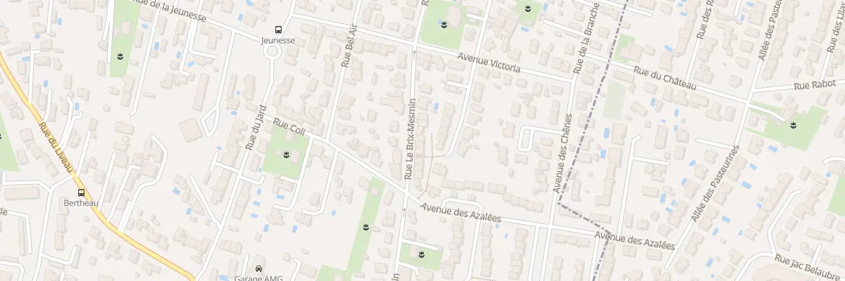 Plan du 25 Rue Lebrix Mesmin à Mérignac
