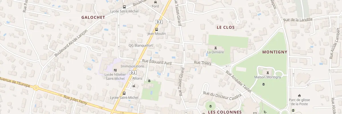 Plan du 28 Rue Tastet Girard à Blanquefort
